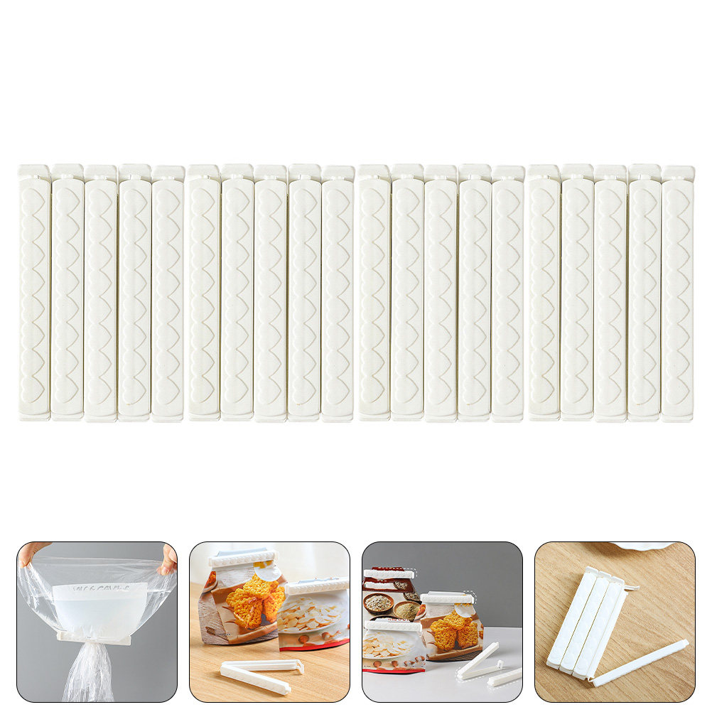 Food Snacks Easy - 20 szt. klipsów do zamykania przekąsek,