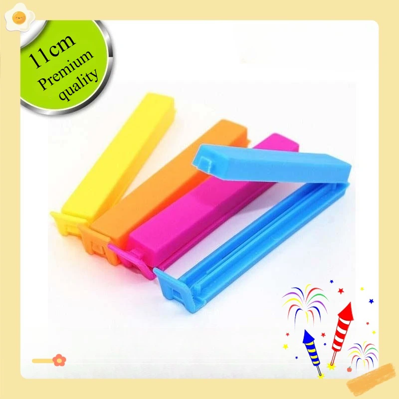 Food Snacks Ideas - Zestaw Klipsów Plastikowych do Uszczelniania 11cm