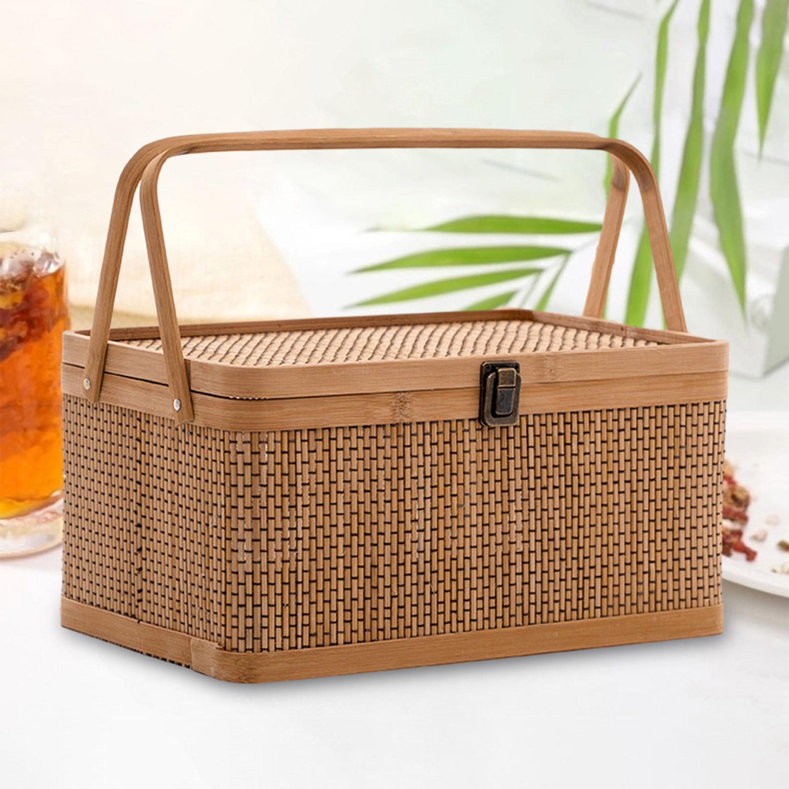 Ręcznie Robiony Bambusowy Kosz – Food Snacks Hamper recenzja i cena
