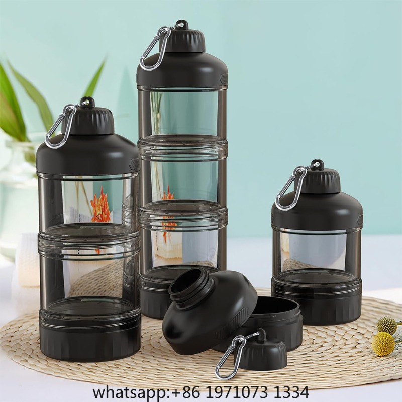 Przenośny 3-warstwowy pojemnik – Food Snacks With Protein recenzja i cena