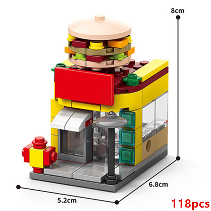 Nowy Zestaw Klocków DIY Restau – Food Snacks Ideas recenzja i cena