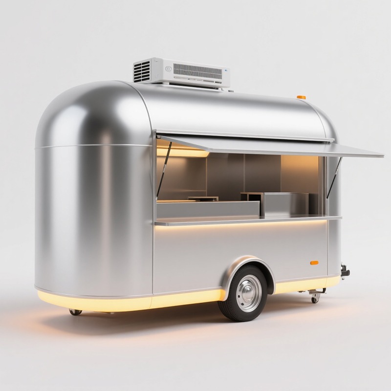 Mobilny wózek do sprzedaży prz – Food Snacks Easy recenzja i cena